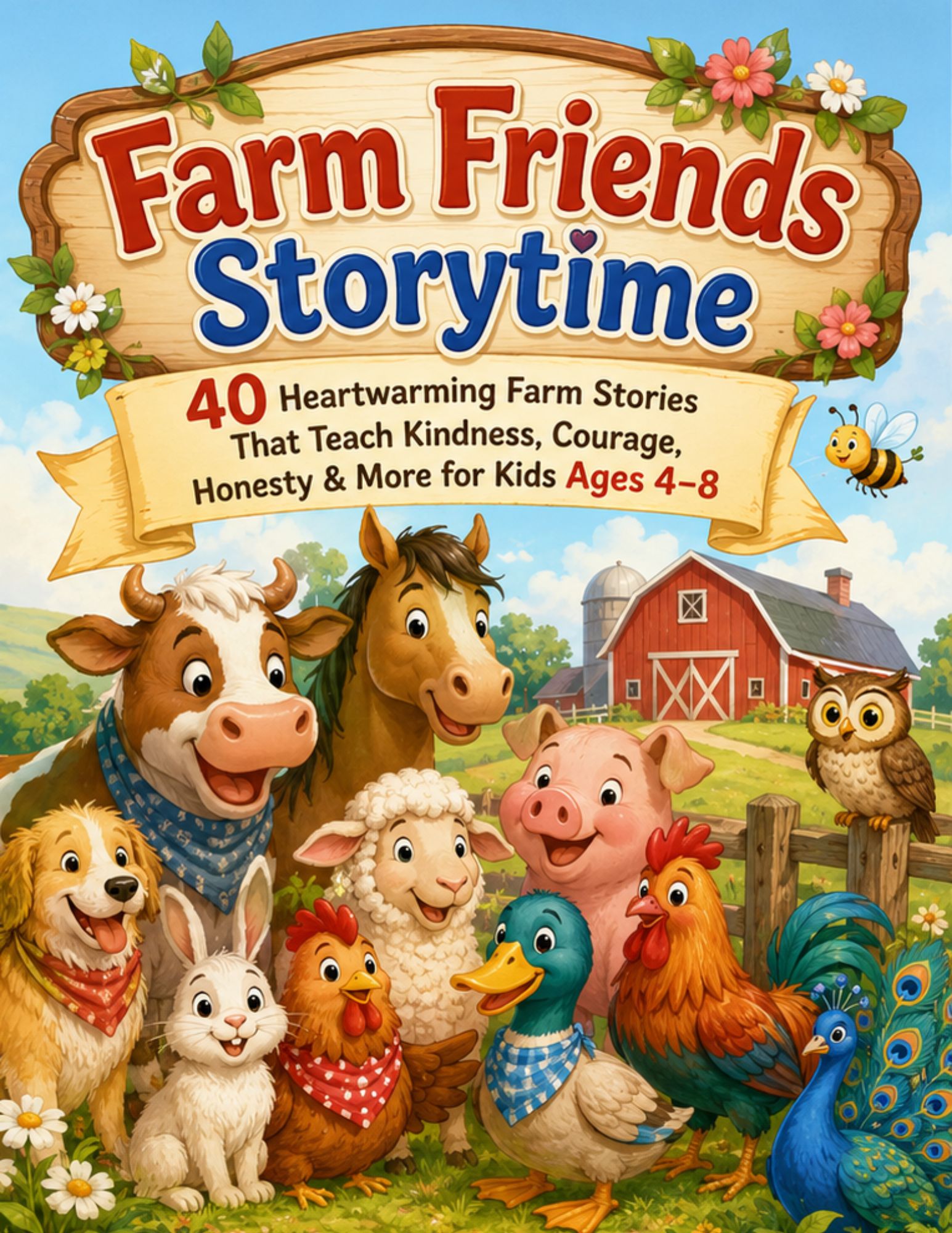 Cover of the Wonder Nest book Farm Friends Storytime
