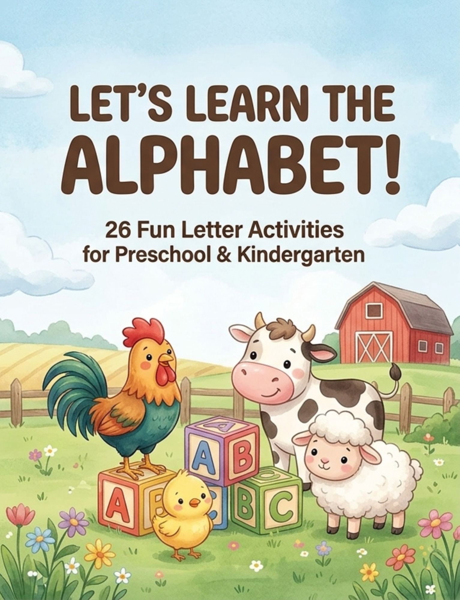 Cover of the Wonder Nest book Let's Learn the Alphabet